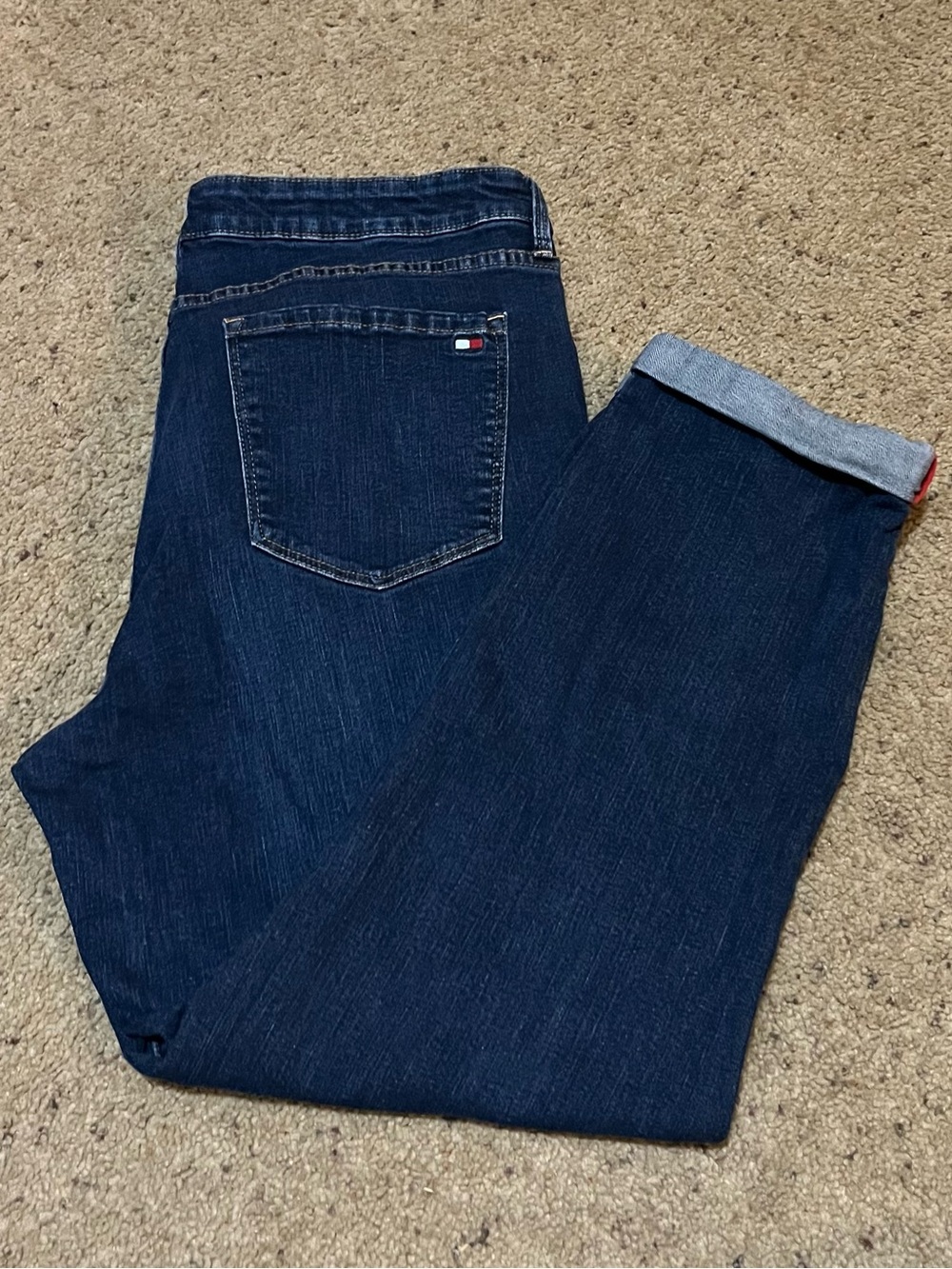 Tommy Hilfiger Dark Indigo Jeans Raleigh High Rise